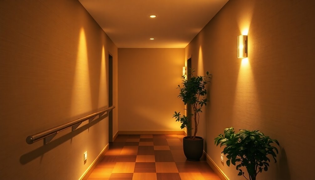 enhanced visibility through lighting
