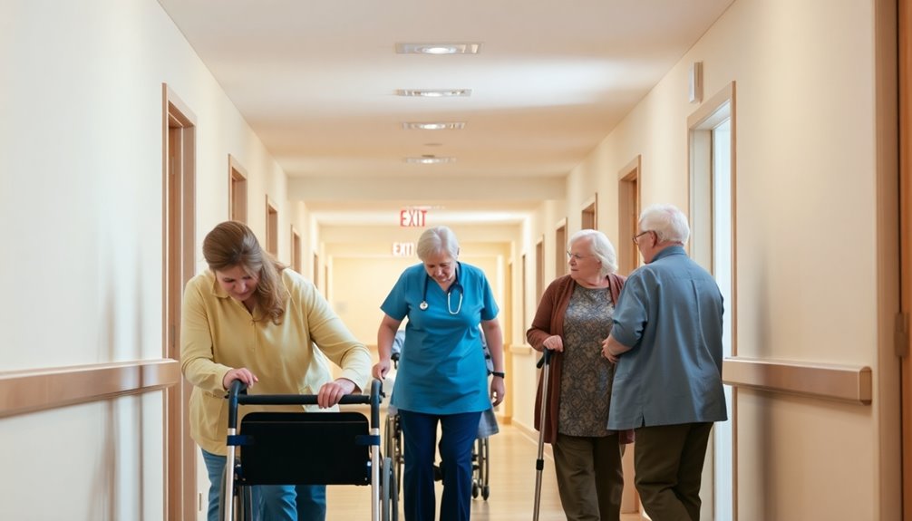 evaluate residents mobility requirements