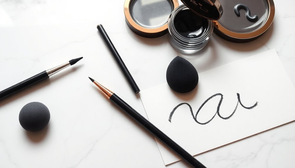 eye pencil application tools