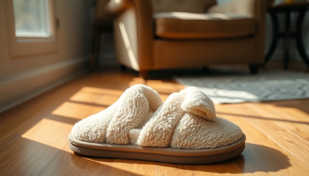 fall prevention slipper features
