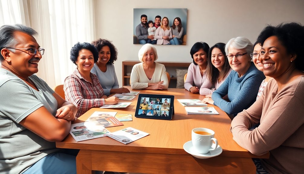 family and community support