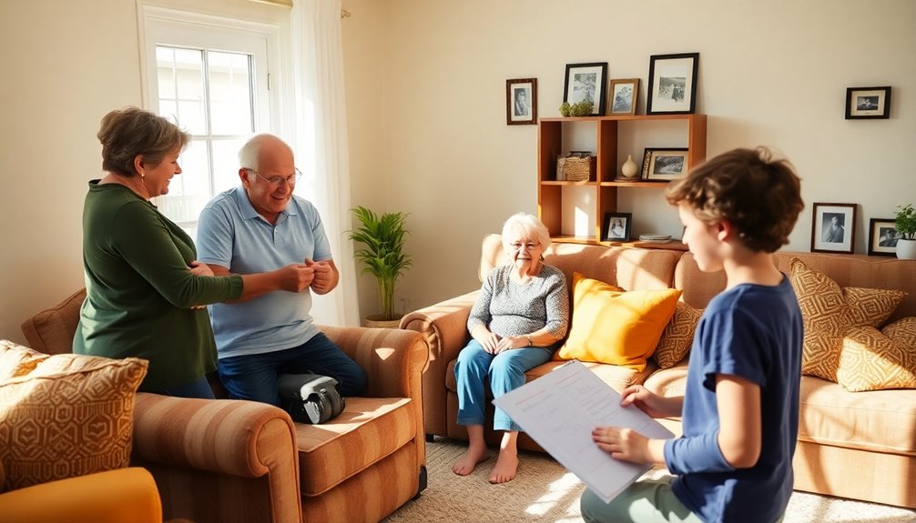 family involvement in modifications