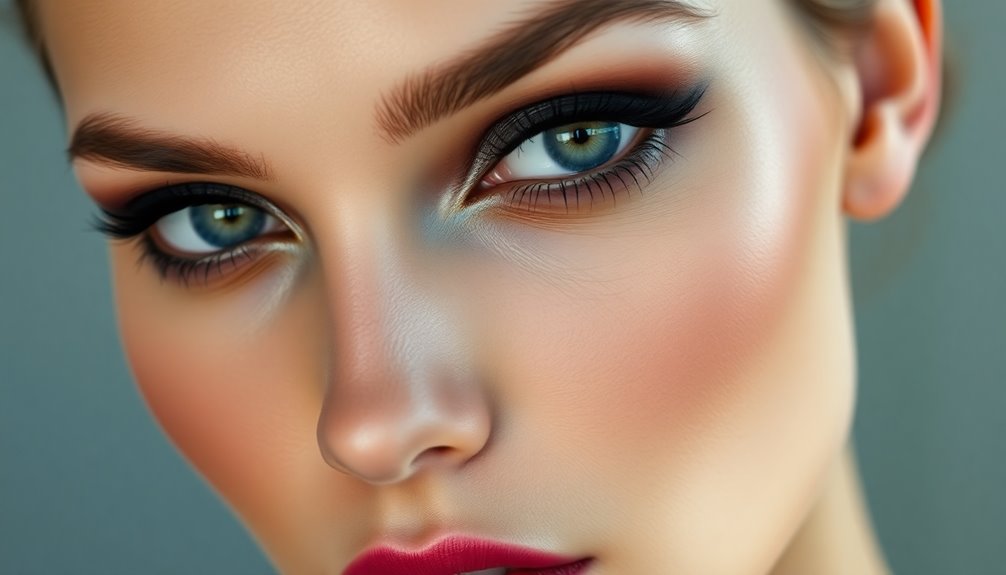 features of slanted eyes