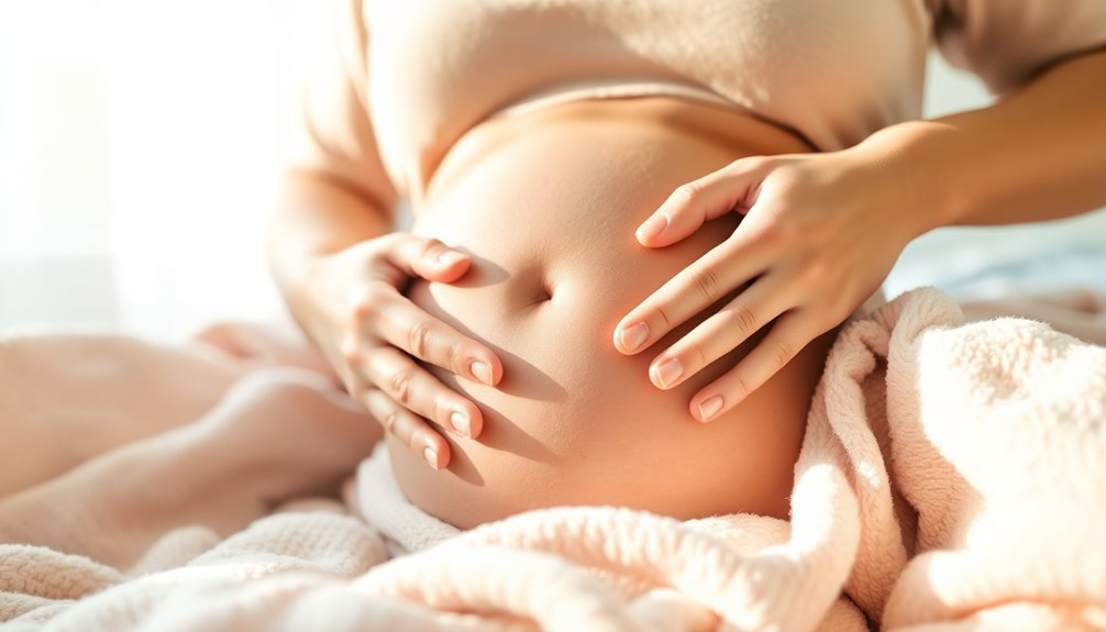 gentle abdominal massage benefits