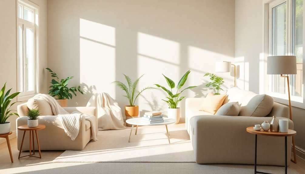 gentle muted color palette
