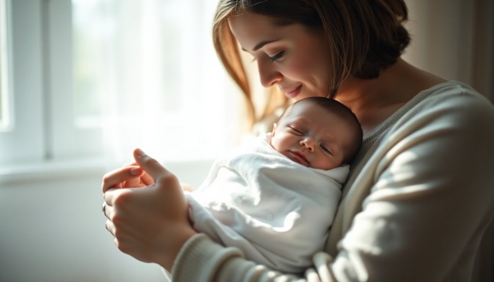 gentle rocking promotes infant development