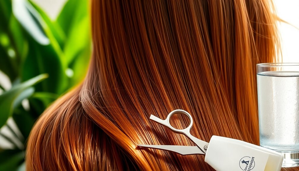 healthy hair post treatment care