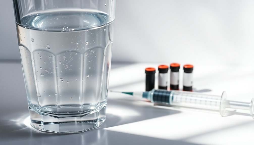 hydration affects blood tests