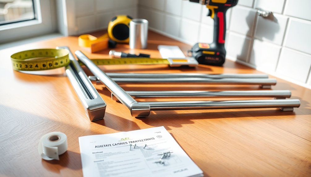 installation tools and materials