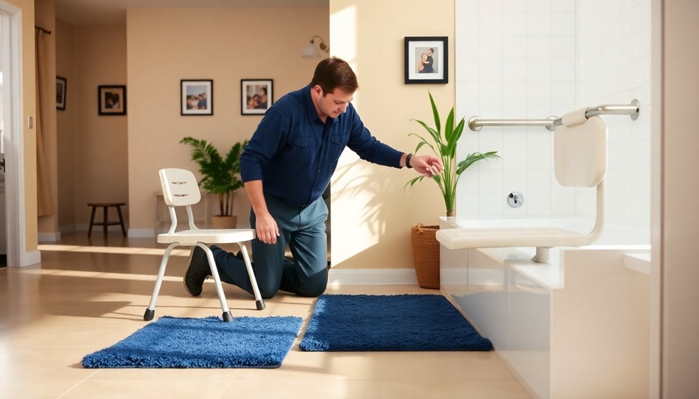 installing helpful assistive devices