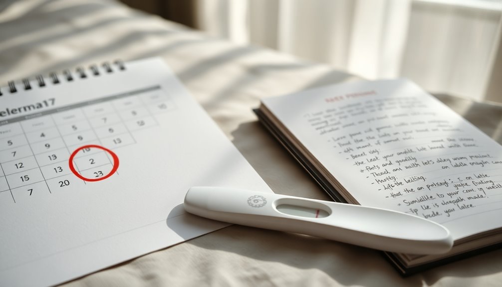 managing delayed menstrual cycles