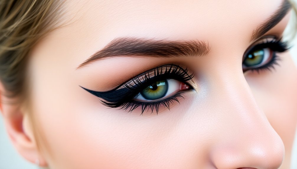 mascara application for perfection