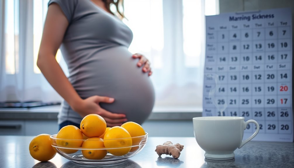 morning sickness gender clue