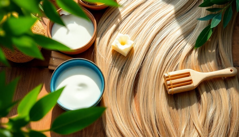 natural hair smoothing ingredients