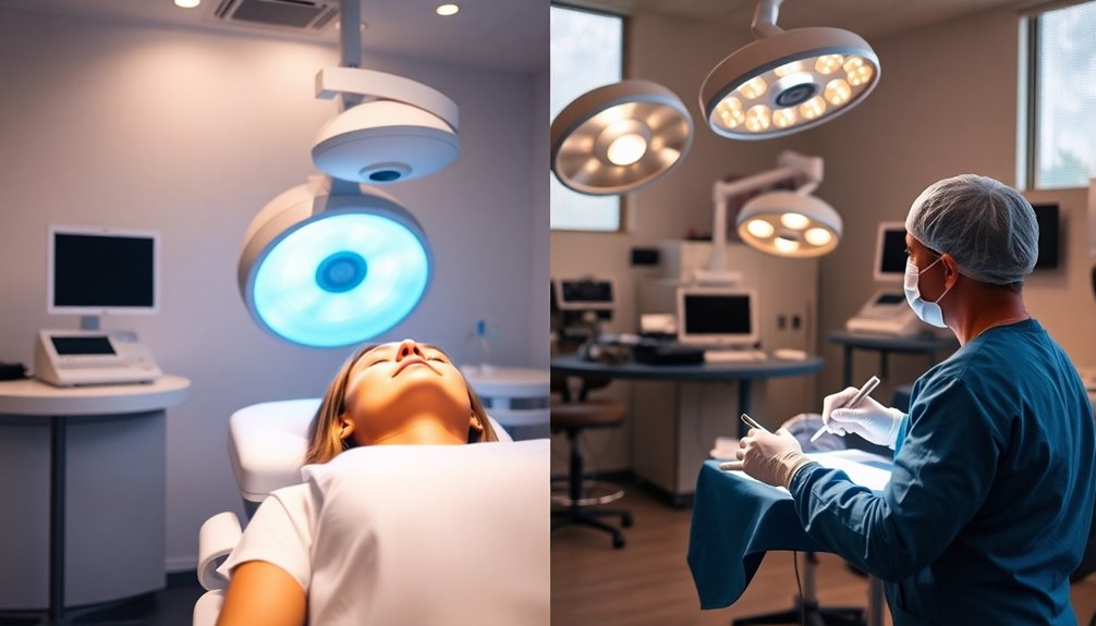 non surgical vs surgical options