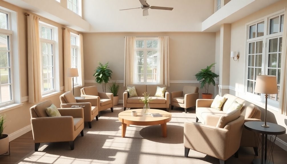 open seating layout design