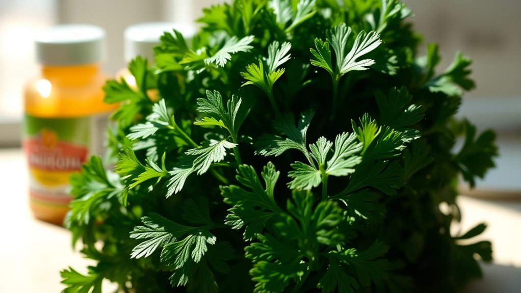 parsley medication interactions pregnancy