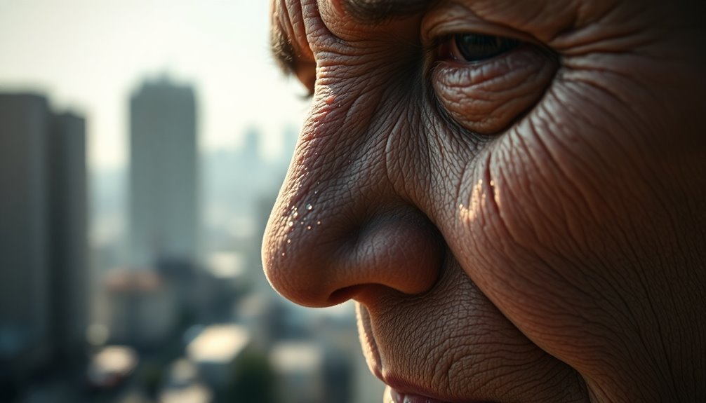 pollution accelerates skin aging