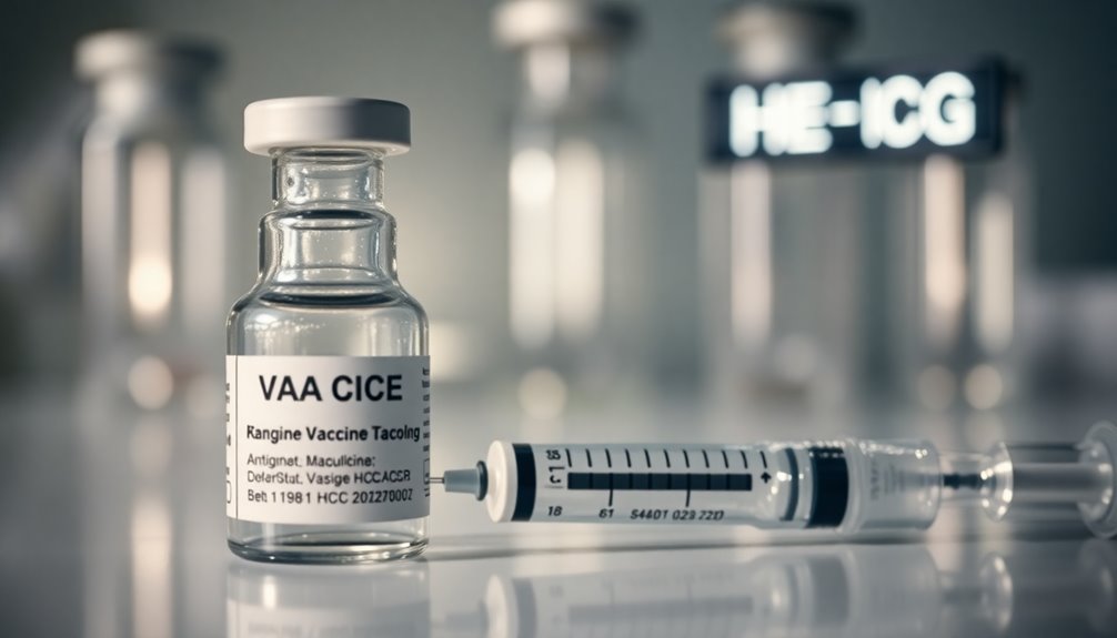 post vaccination beta hcg increase