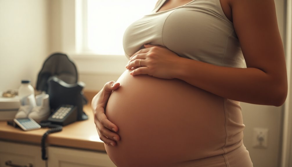 pre labor warning signs evident
