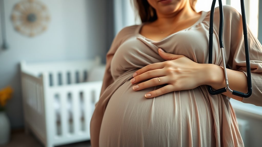 pregnancy heart palpitations warning