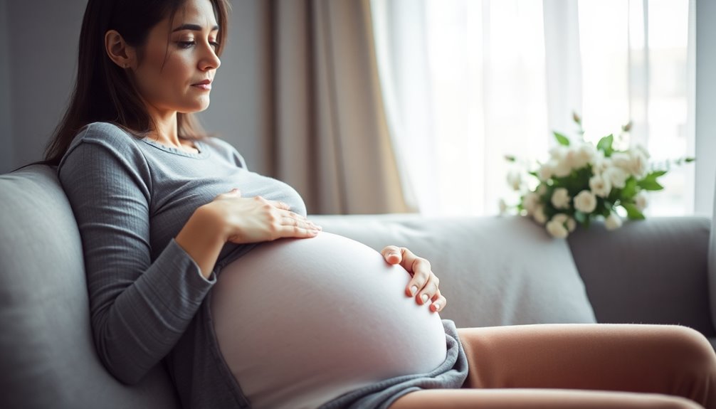 pregnancy related cramping experiences