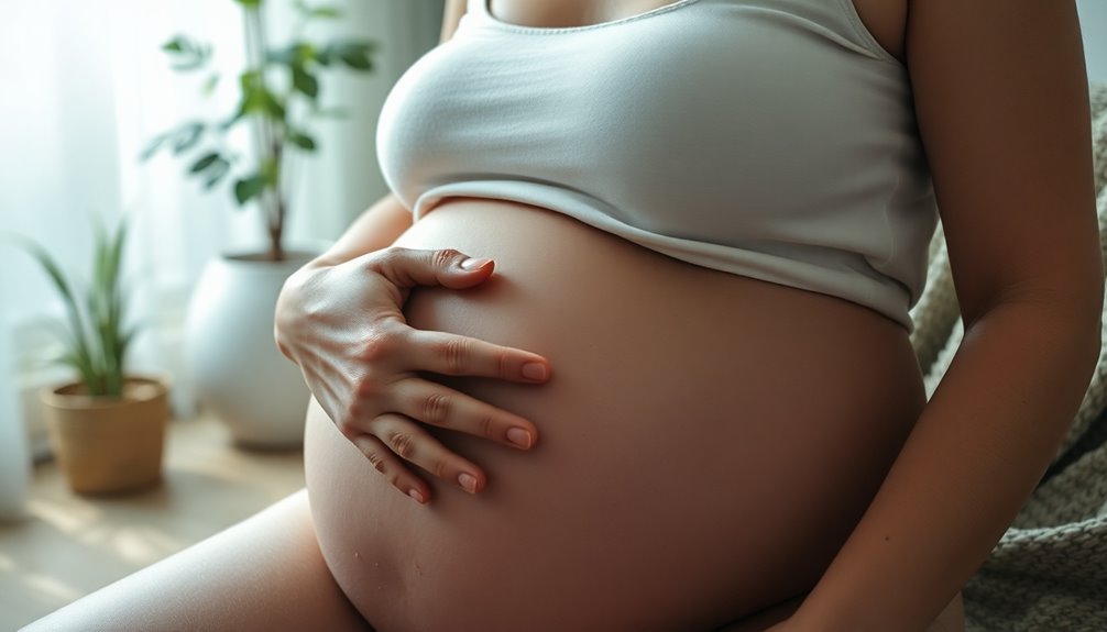 pregnancy related hot flashes