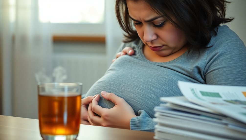 pregnancy related throat inflammation symptoms