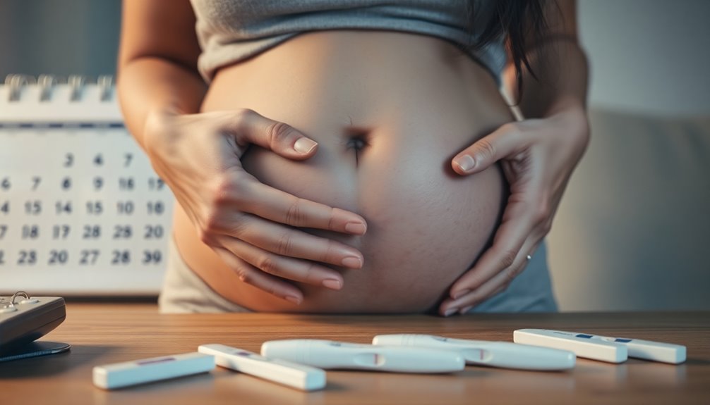 pregnancy symptoms onset timing