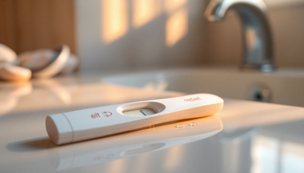 pregnancy test during menstruation