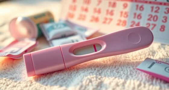pregnancy test during menstruation