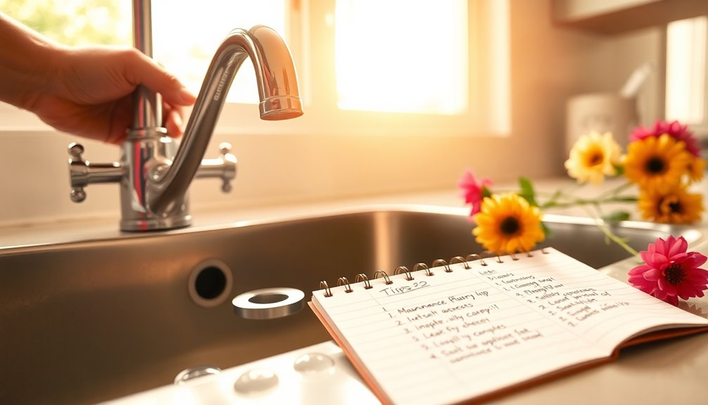 prevent plumbing leaks regularly