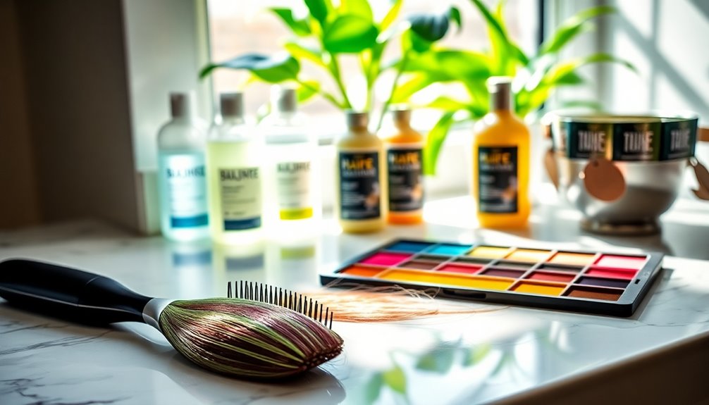preventing unwanted green tones