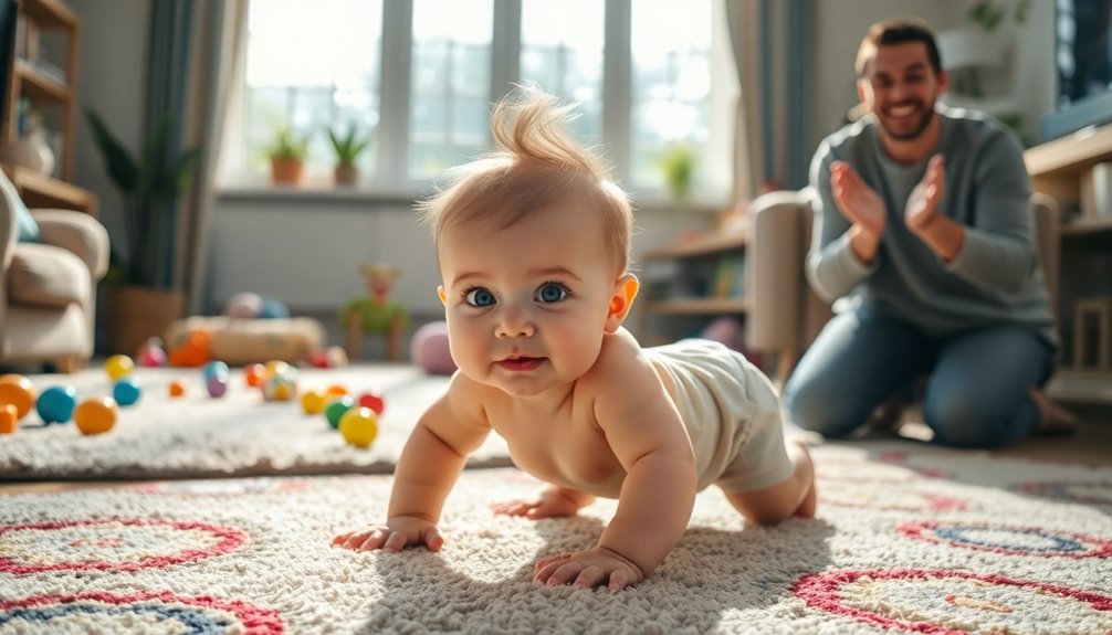 promote crawling through play