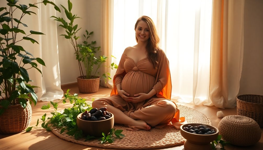 promoting natural labor onset