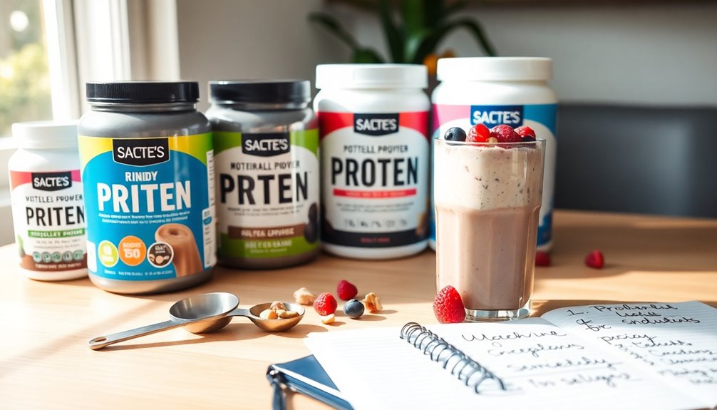 protein powder selection criteria