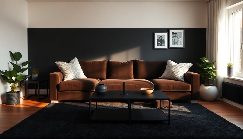 relaxing with black color