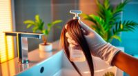 remove green hair tint