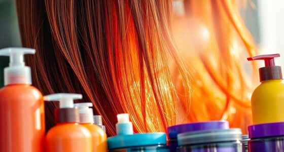 remove red orange hair discoloration