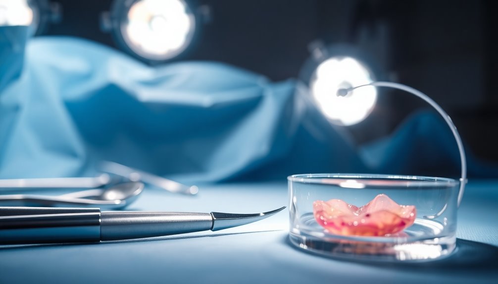 retained tissue treatment options