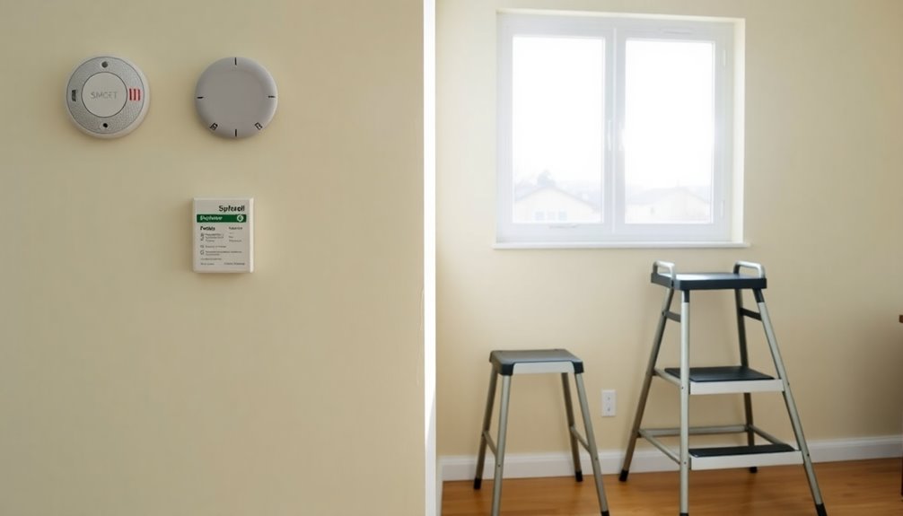 safety gear and alarms
