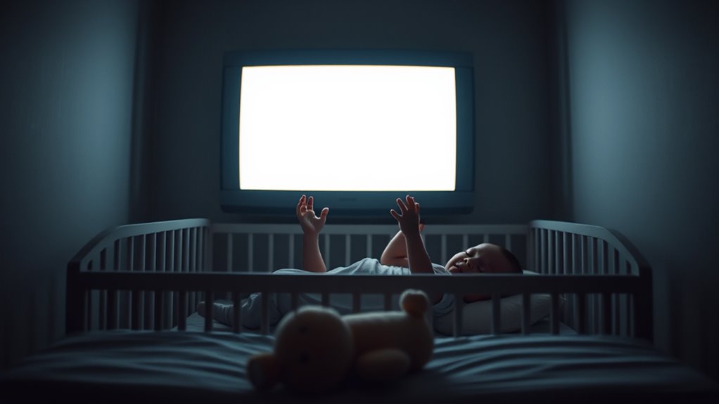 screen exposure disrupts sleep