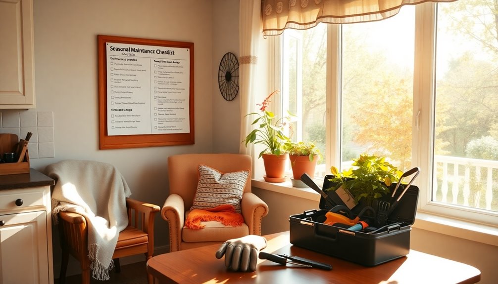 seasonal maintenance task lists