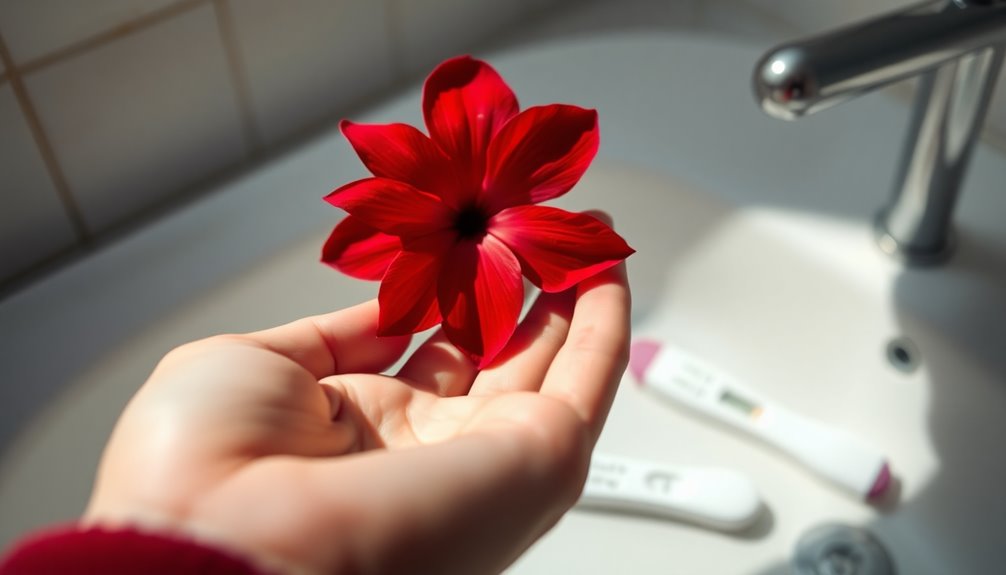 seeing over vs menstruation