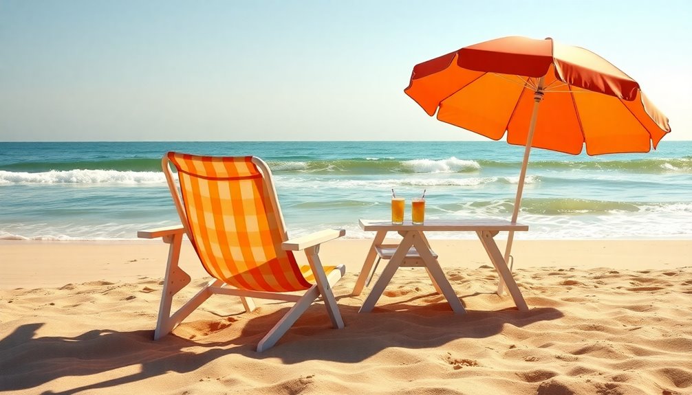 selecting comfortable beach chairs