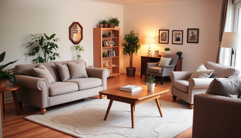 senior friendly furniture arrangements