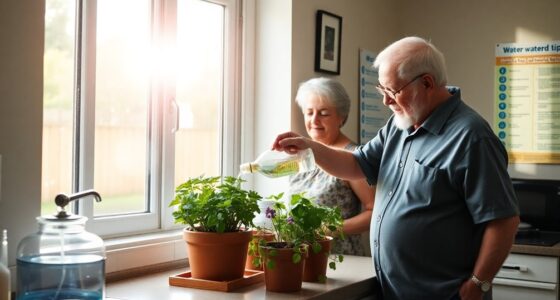 senior water conservation tips