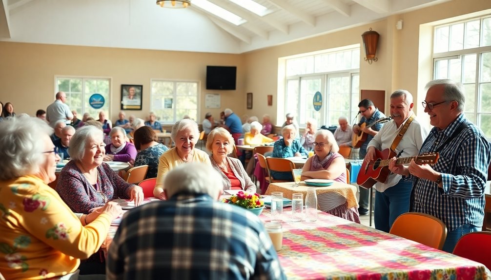 seniors engaging in volunteering