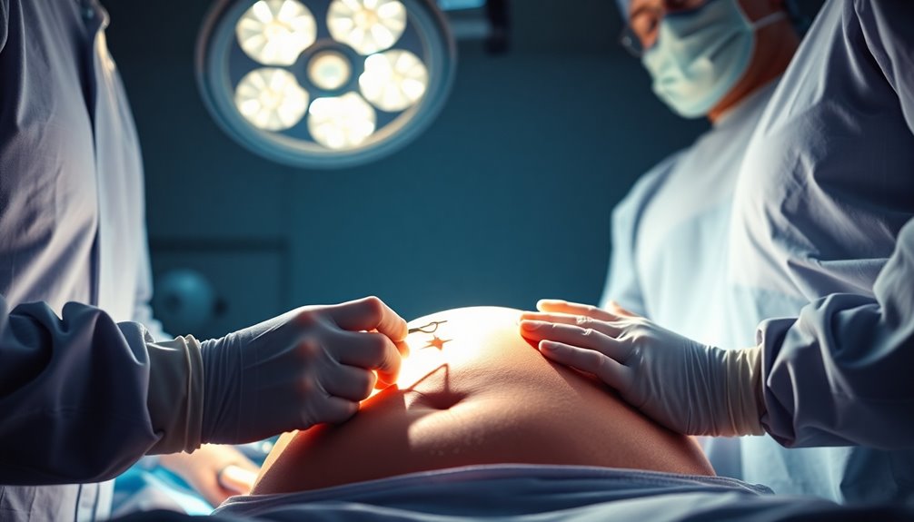 shocking step by step cesarean birth