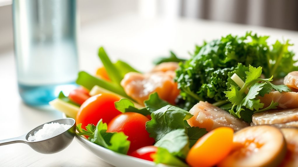 sodium intake for weight loss